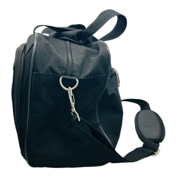 Samsonite Bags Samsonite Black Vinyl Travel Bag Euc Poshmark